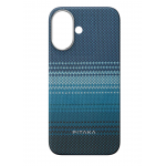 Θήκη Pitaka Fusion Tactile Weaving+ Aramid MagEZ 5 Magsafe 1500D 1.05mm CARBON FIBER για Apple iPhone 16 6.1 2024 - Moonrise - KI1601M